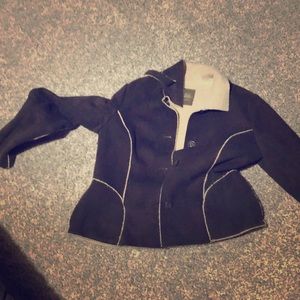 Brown jacket slightly worn